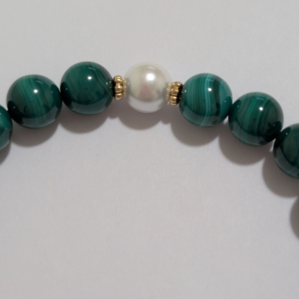 Malachite Bracelet - Picture 3 of 7